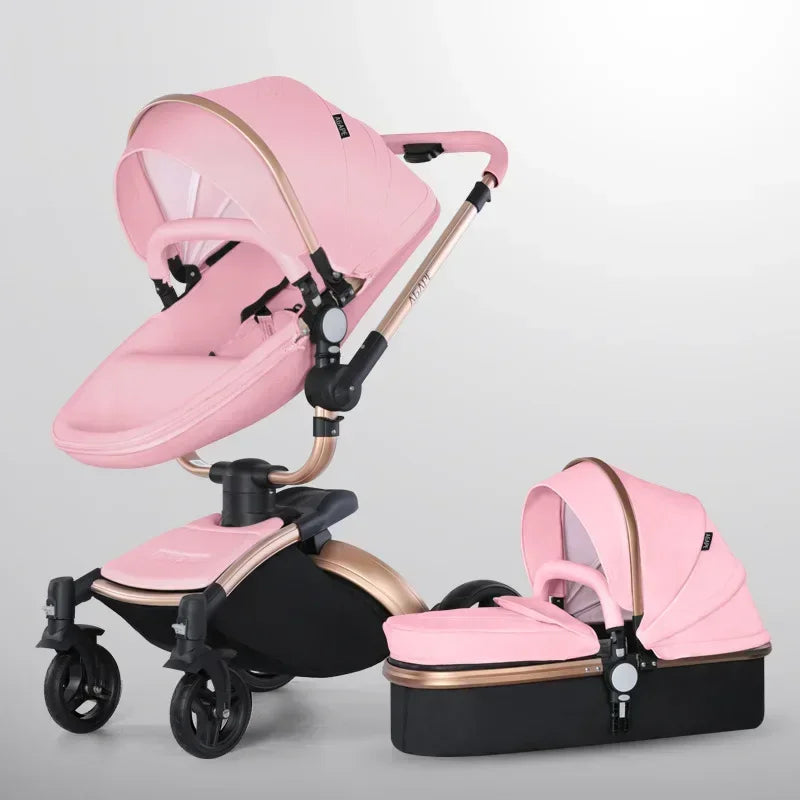 PU Leather 3-in-1 Stroll