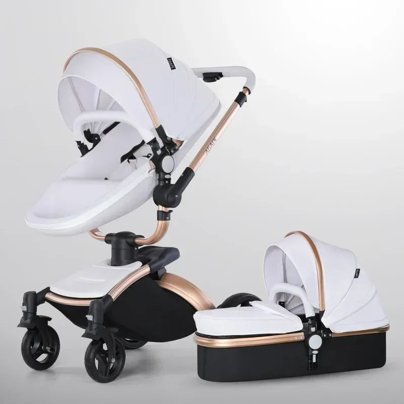 PU Leather 3-in-1 Stroll