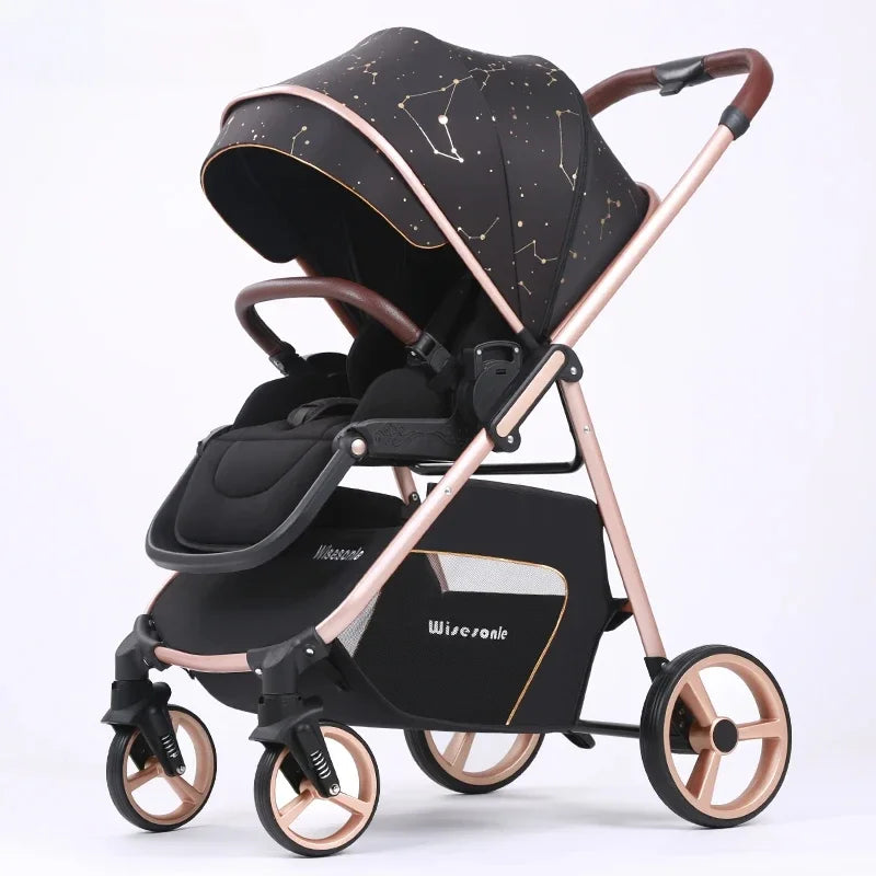 Four Wheels Baby Carriage