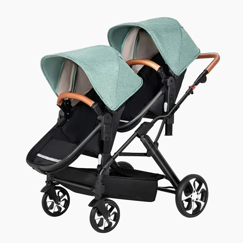 Collapsible Double Stroller