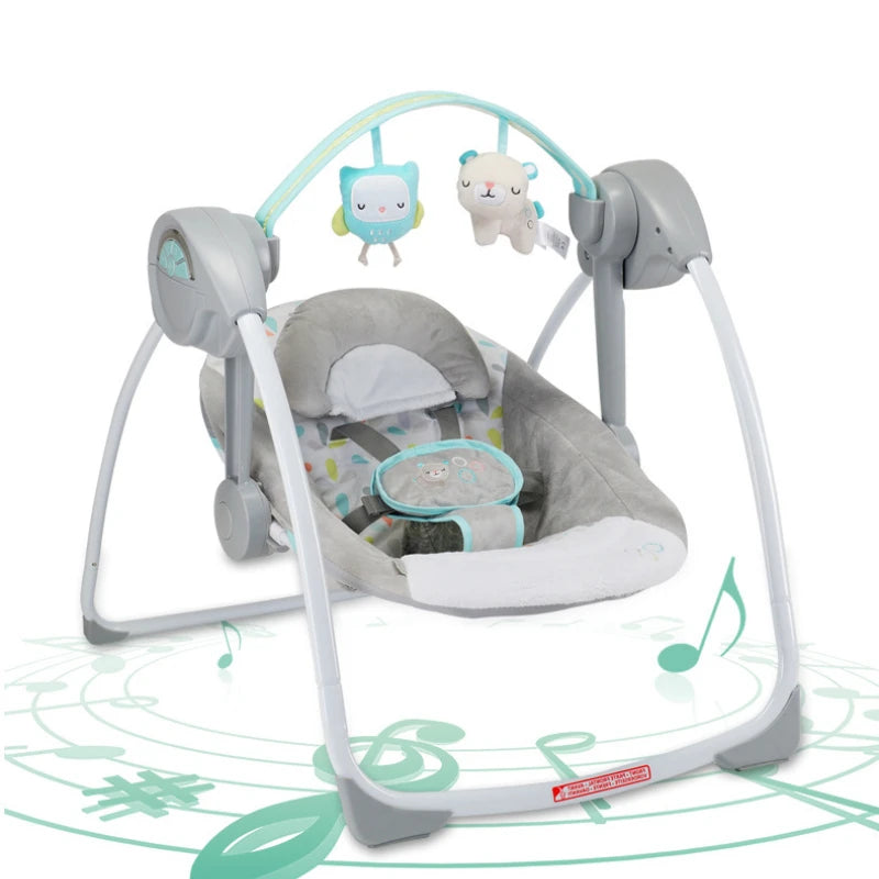 Fauteuil à bascule avec musique chronométrée