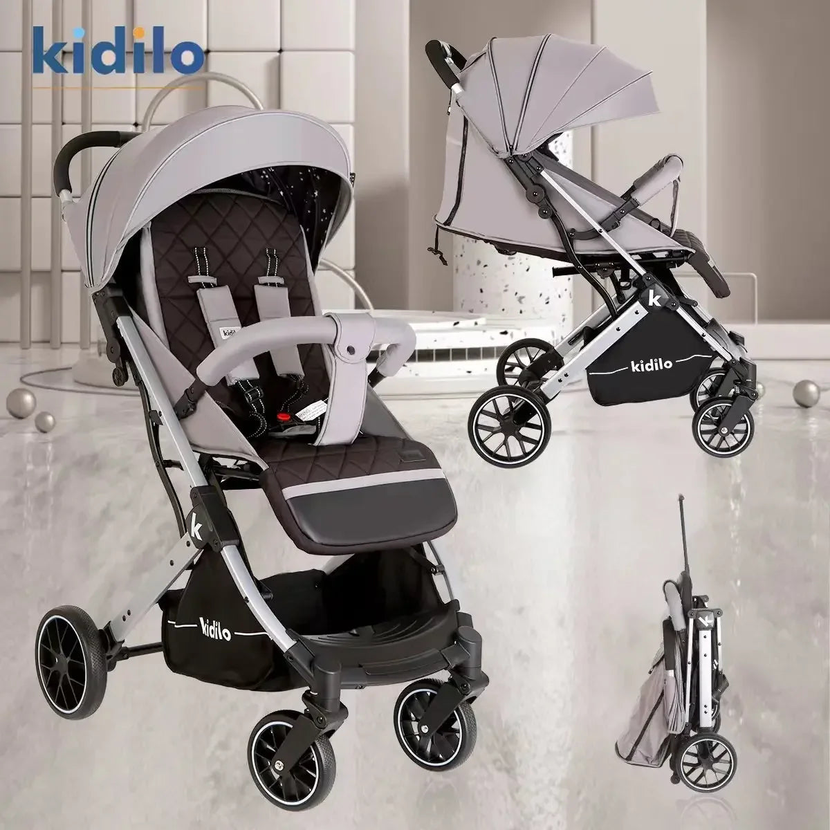 Lightweight Fold & Sit Stroller