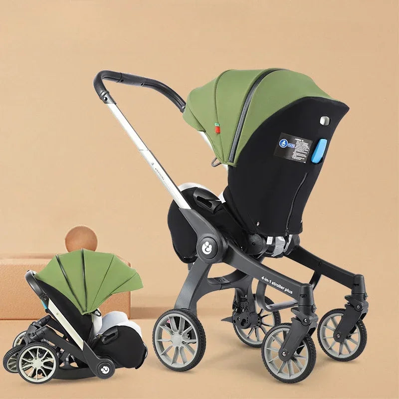 Portable 4-in-1 Baby Stroller