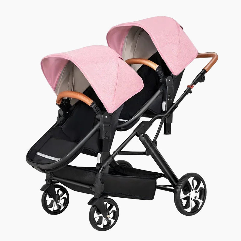 Collapsible Double Stroller