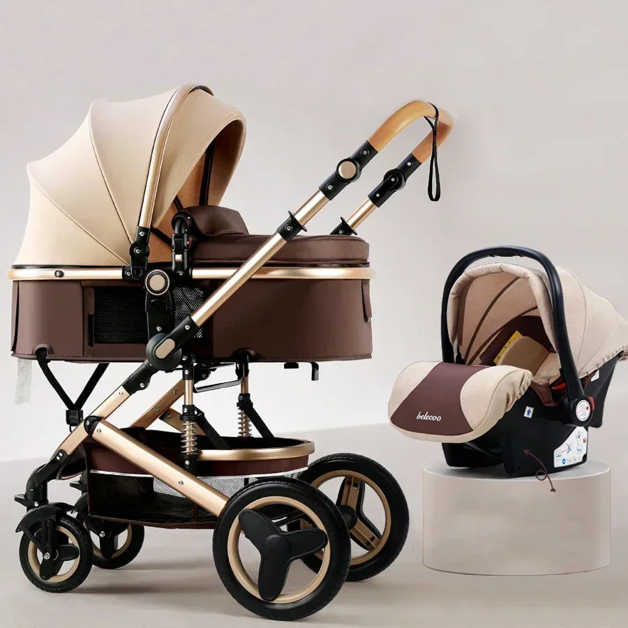 Luxury Infant Stroller Set Newborn Baby