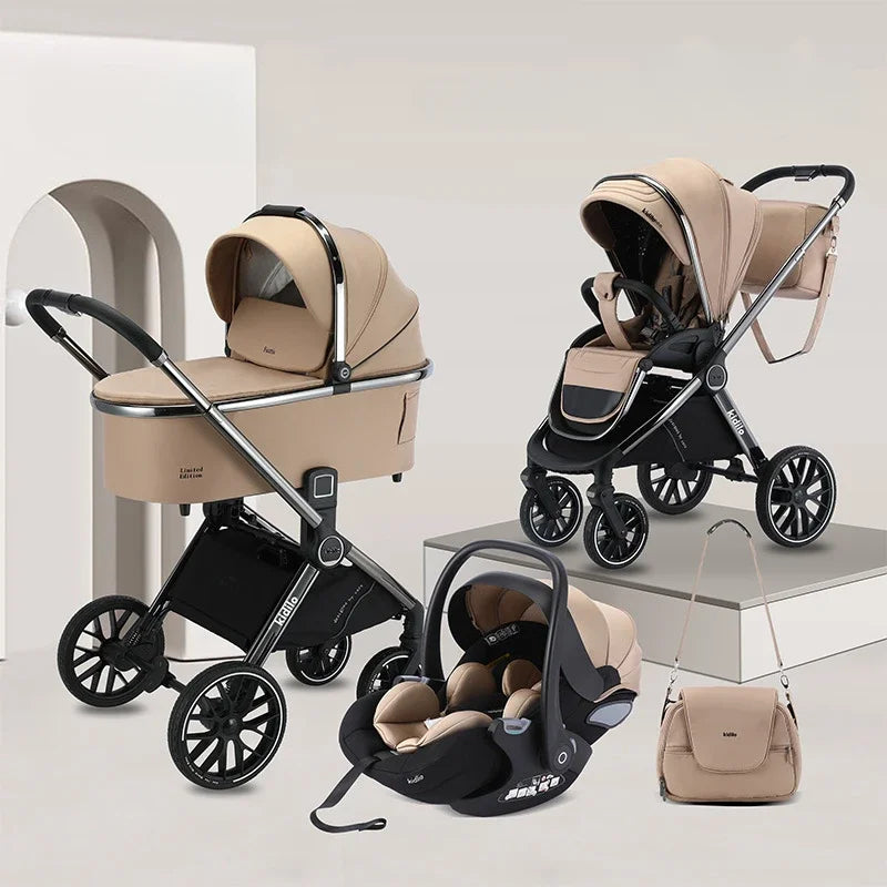 Poussette bidirectionnelle pour bébé