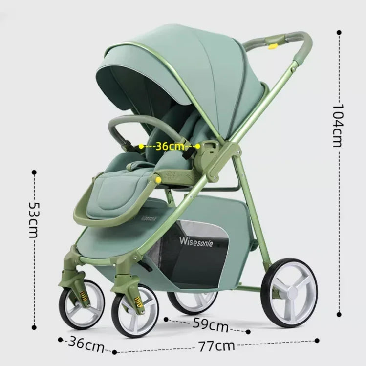 Four Wheels Baby Carriage