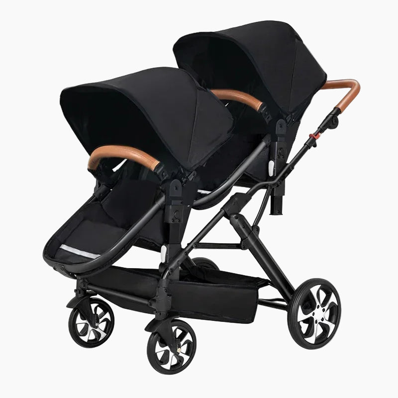Collapsible Double Stroller