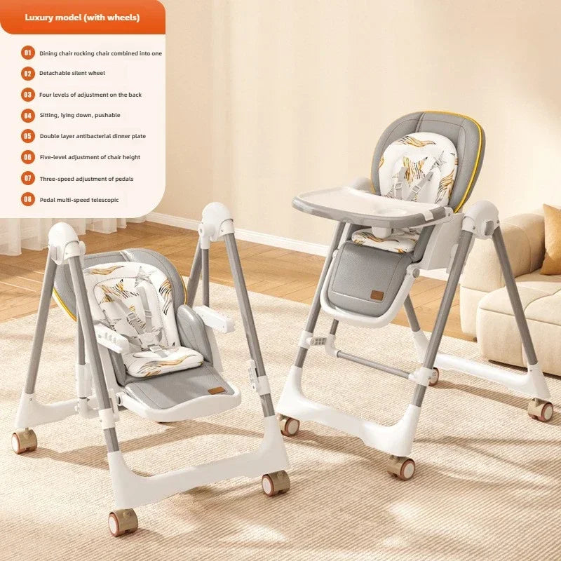 2in1 Baby Rocker & Highchair