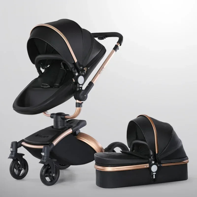 PU Leather 3-in-1 Stroll