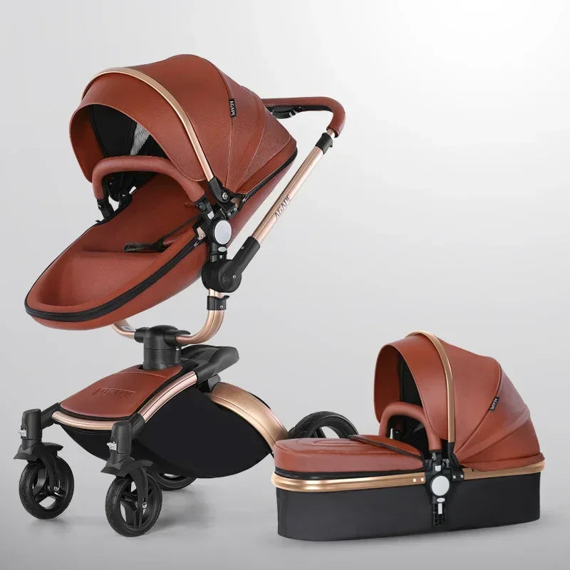 PU Leather 3-in-1 Stroll