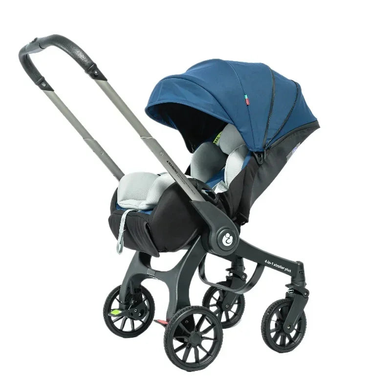 Poussette pliable 4 en 1 pour bébé