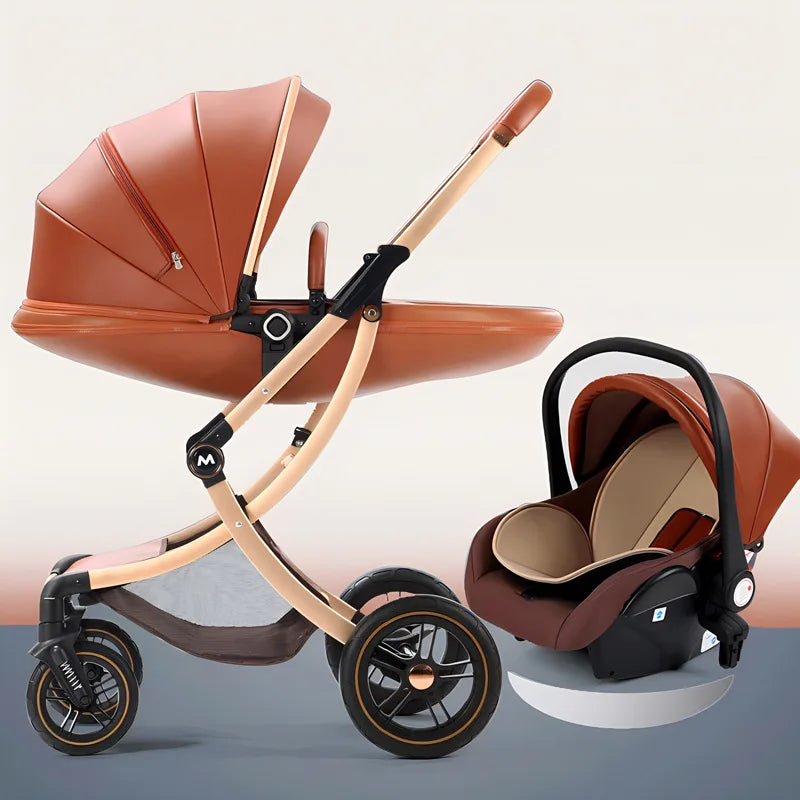 New Egg-shell 3-in-1 Baby Stroller