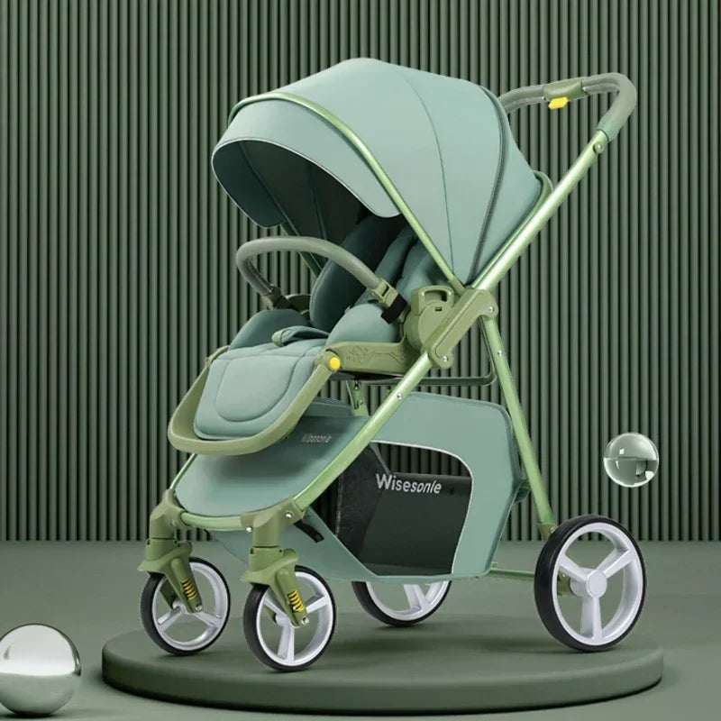 Four Wheels Baby Carriage