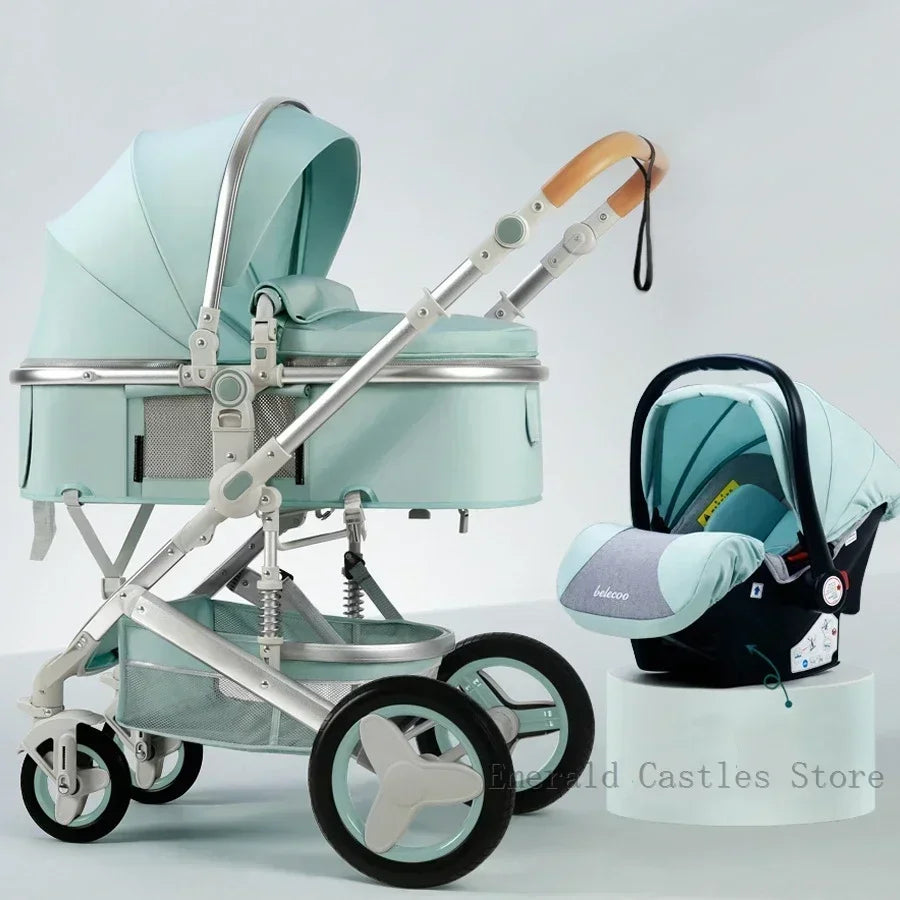 Luxury Infant Stroller Set Newborn Baby