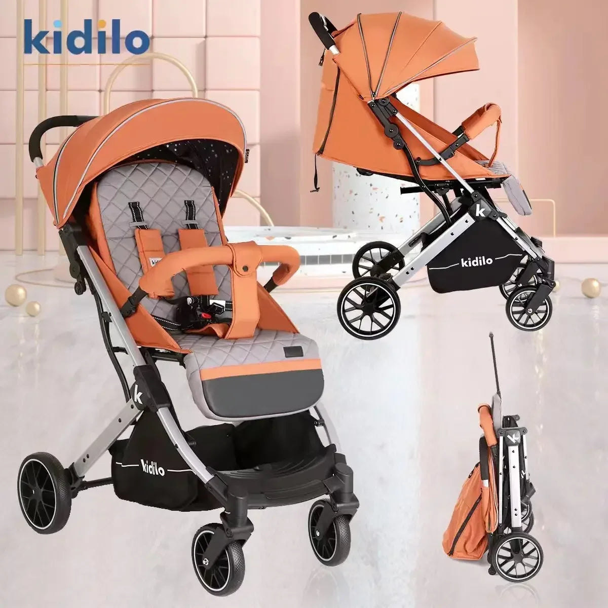 Lightweight Fold & Sit Stroller