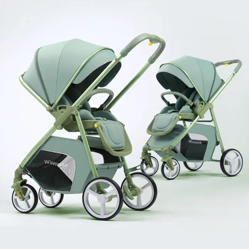Four Wheels Baby Carriage