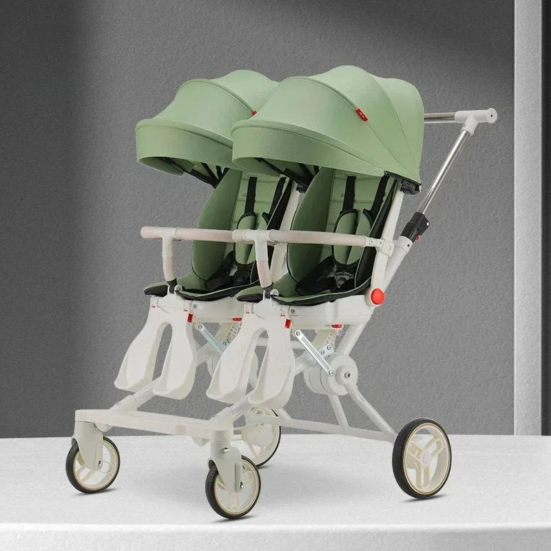 Two seats Lightweight folding stroller