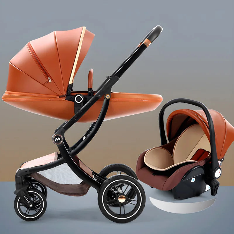 New Egg-shell 3-in-1 Baby Stroller