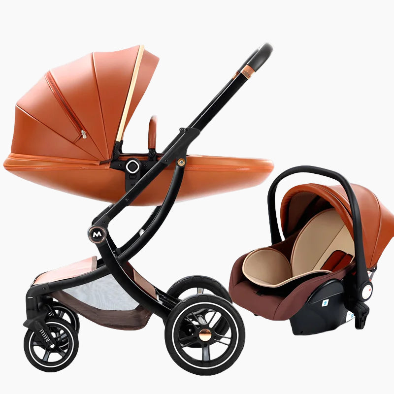 New Egg-shell 3-in-1 Baby Stroller