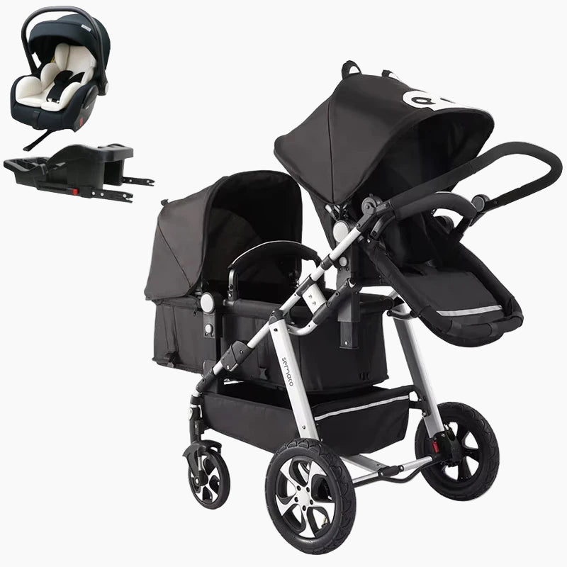 3in1 Twin Baby Stroller