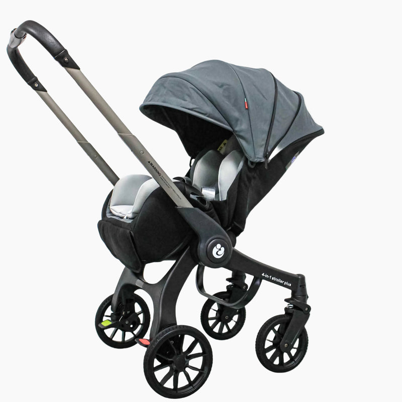 Siège auto multifonction 4 en 1 Poussette à quatre roues